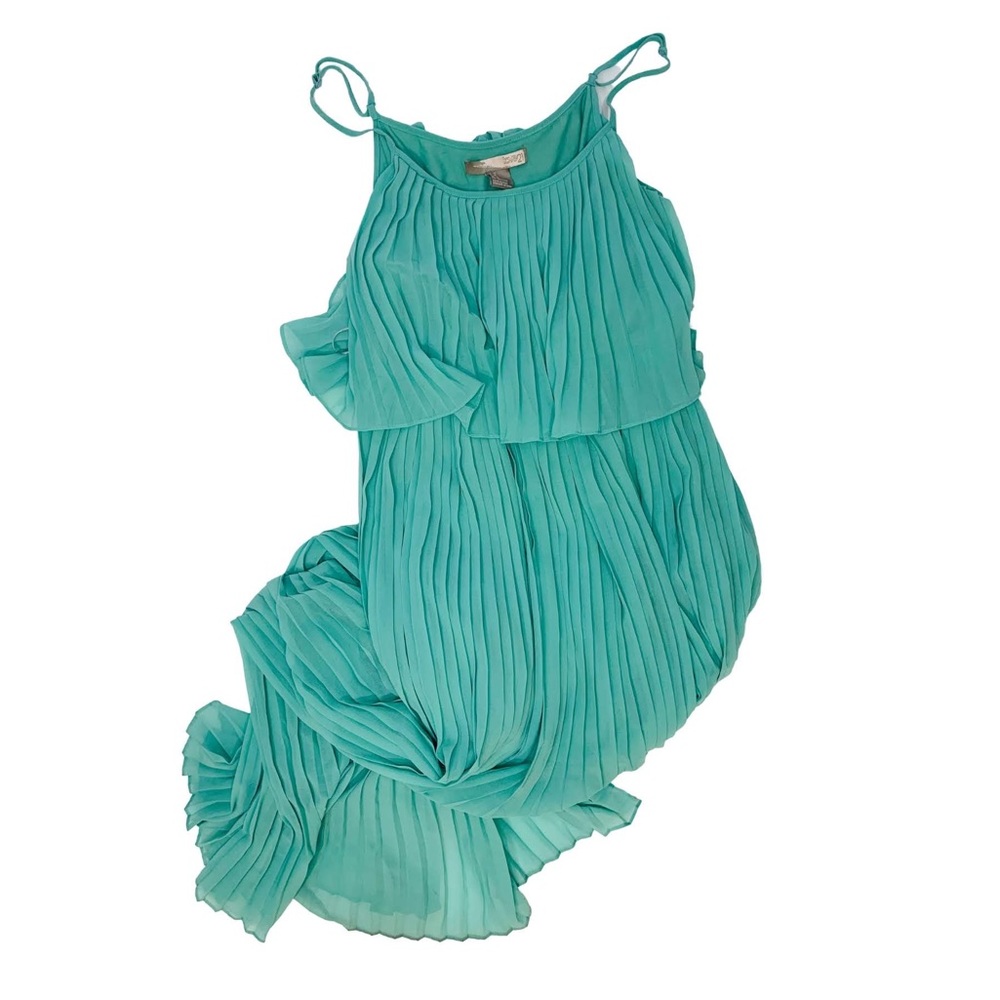 Teal maxi dress